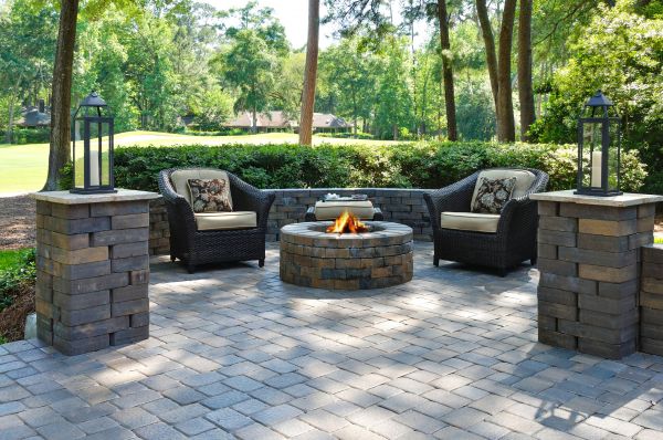 Fire Pit Installation in Peyton