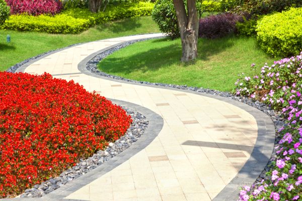 Garden Walkway Installation in Peyton