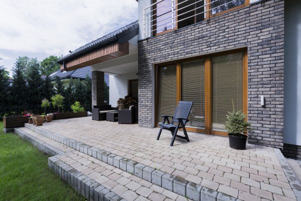 Backyard Paver Installation in Peyton