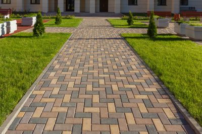 Decorative Pavers Walkway
